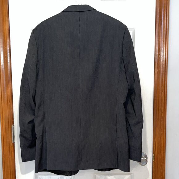 Men's Kenneth Cole Reaction Blue Blazer Sport Coat Suit Jacket 44L - Picture 2 of 10